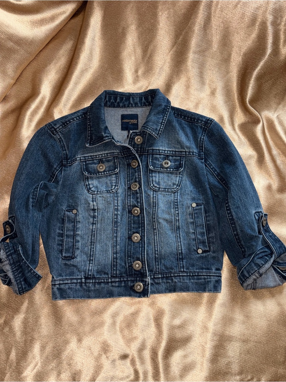 Kids Highway Jeans Dark Blue Denim Jacket